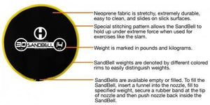 Hyperwear Weighted Sandbell